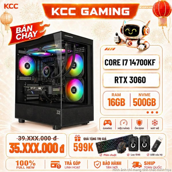 PC KCC Intel i7-14700KF / VGA RTX 3060