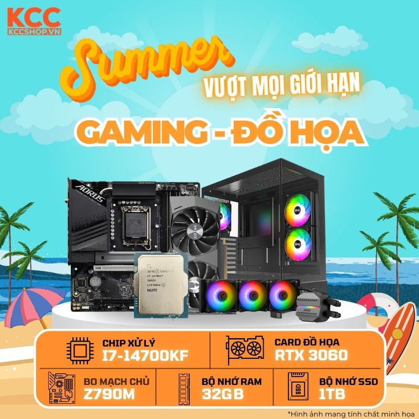 PC KCC Intel i7-14700KF / VGA RTX 3060