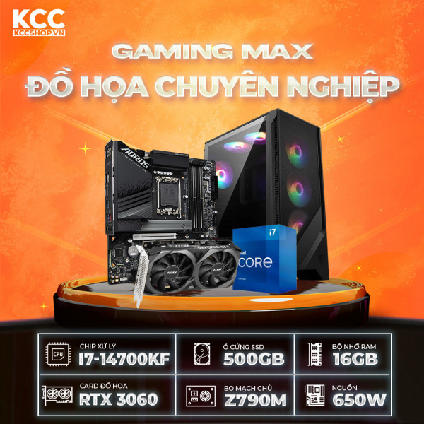 PC KCC Intel i7-14700KF / VGA RTX 3060