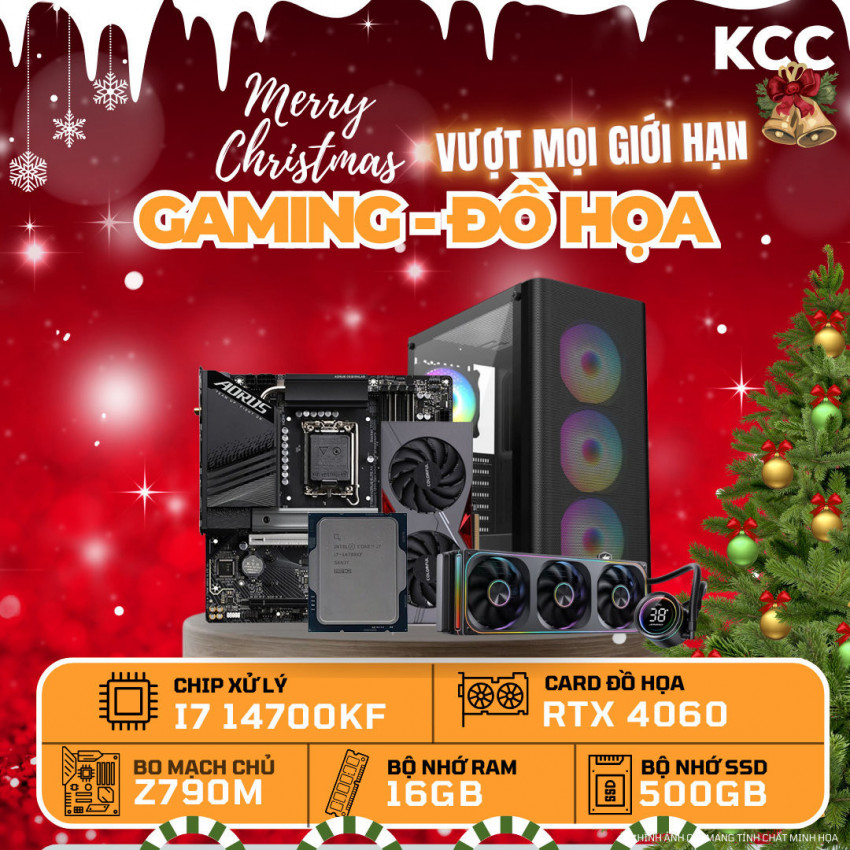 PC KCC Intel i7-14700KF / VGA RTX 4060