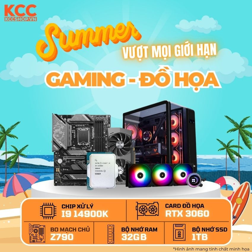 PC KCC Intel i9-14900K / VGA RTX 3060