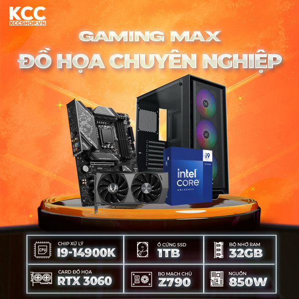 PC KCC Intel i9-14900K / VGA RTX 3060