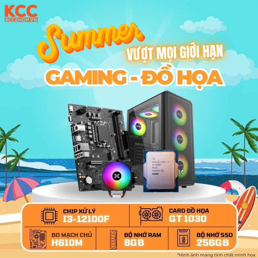 PC KCC Intel I3-12100F / VGA GT 1030