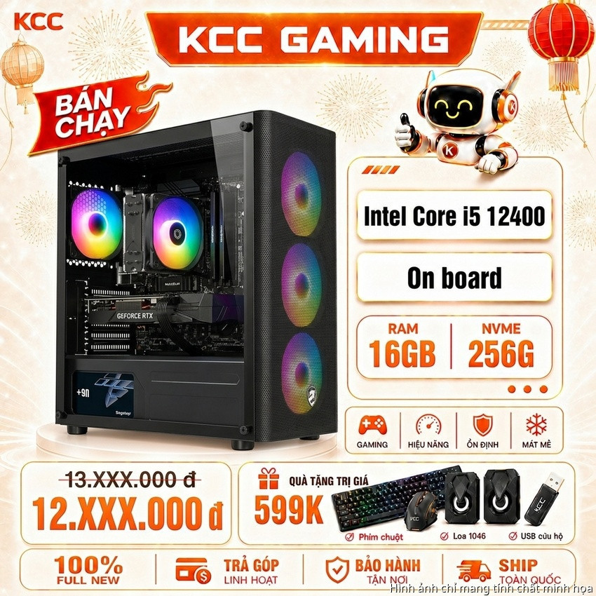 PC KCC Intel I5-12400 / OnBoard Graphic