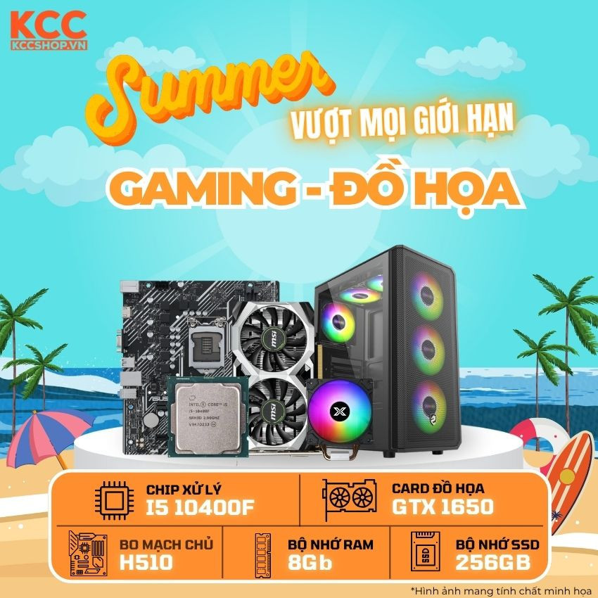 PC KCC Intel I5-10400F / VGA GTX 1650