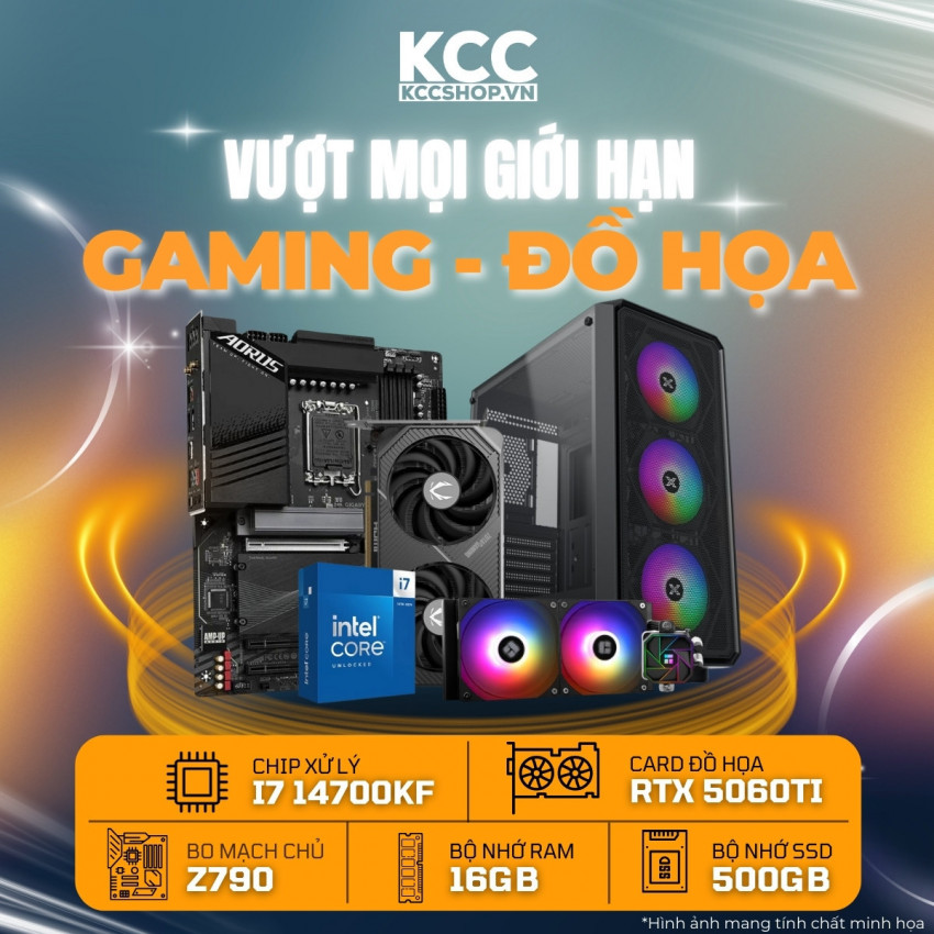 PC KCC Intel i7-14700KF / VGA RTX 5060 Ti