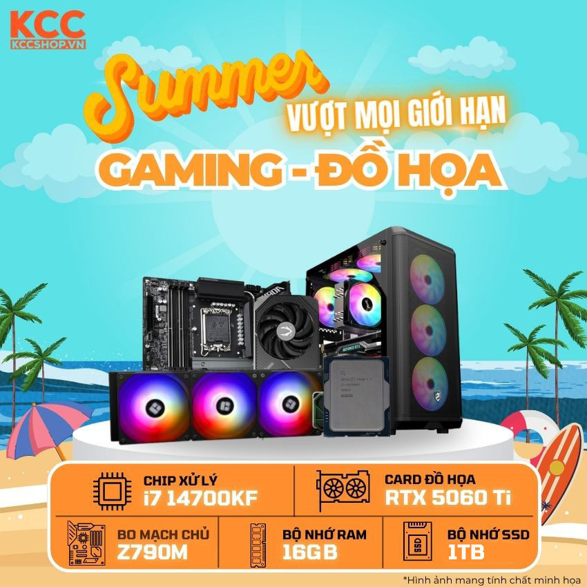 PC KCC Intel i7-14700KF / VGA RTX 5060 Ti