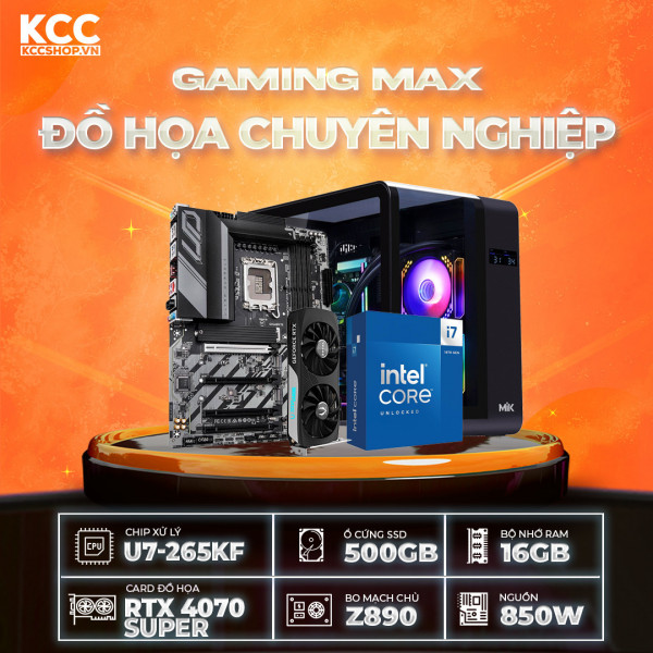 PC KCC Intel U7-265KF / VGA RTX 4070 Super