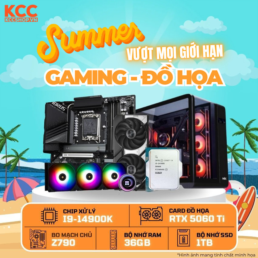 PC KCC Intel i9-14900K / VGA RTX 5060 Ti