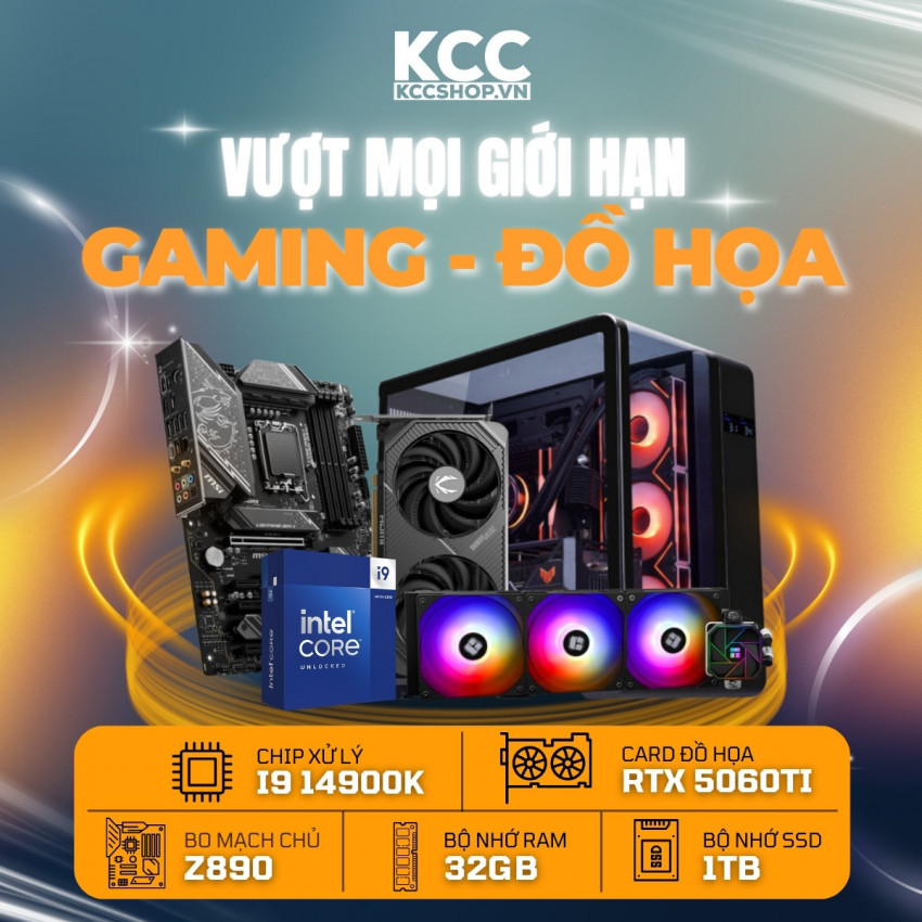 PC KCC Intel i9-14900K / VGA RTX 5060 Ti