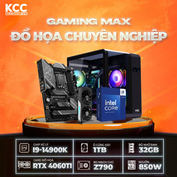 PC KCC Intel i9-14900K / VGA RTX 4060 Ti