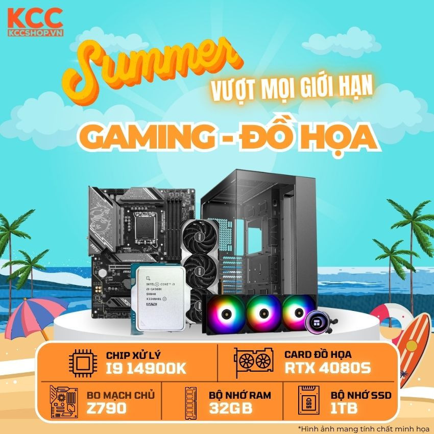 PC KCC Intel i9-14900K / VGA RTX 4080 Super