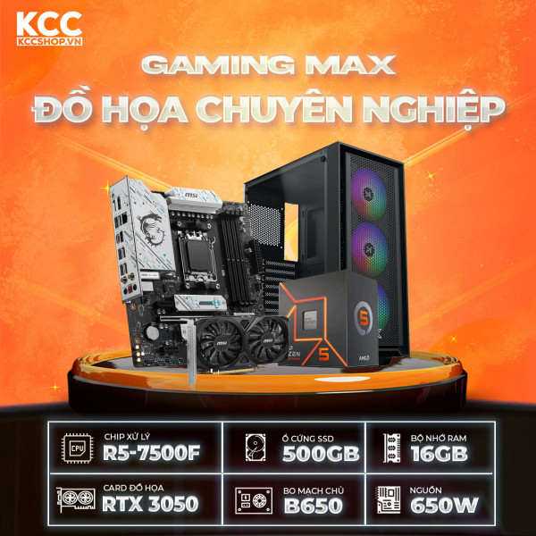 PC KCC AMD R5-7500F / VGA RTX 3050