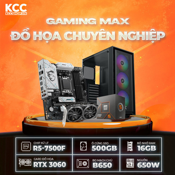 PC KCC AMD R5-7500F / VGA RTX 3060