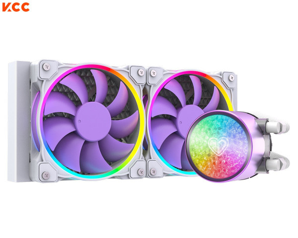 Tản nhiệt nước AIO ID-COOLING PINKFLOW 240 DIAMOND PURPLE