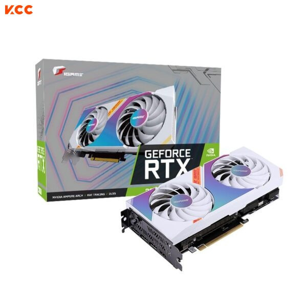 VGA Colorful iGame GeForce RTX 3050 Ultra W DUO OC 8G-V