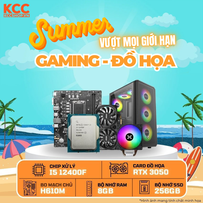 PC KCC Intel I5-12400F/13400F / VGA RTX 3050