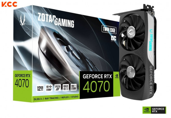 VGA ZOTAC GAMING GeForce RTX 4070 Twin Edge OC 12GB GDDR6