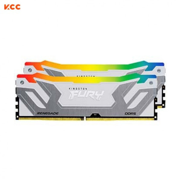 Ram Kingston FURY Renegade RGB (KF584CU40RWAK2-48) 48GB (2x24GB) C40 8400MHz DDR5 White