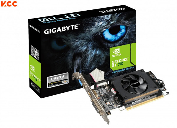 VGA Gigabyte GeForce GT 710 2GB DDR3 (GV-N710D3-2GL)