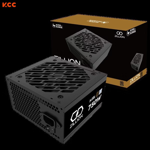 Nguồn máy tính Super Flower ZILLION DB Bronze 750W ATX3.1 80 Plus Bronze