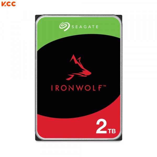 Ổ cứng HDD Seagate IronWolf 2TB, 3.5 inch, 5400RPM, SATA3, 256MB Cache (ST2000VN003)