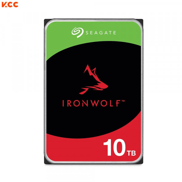 Ổ cứng HDD Seagate IronWolf 10TB 3.5 inch, 7200RPM ,SATA3, 256MB Cache (ST10000VN000)