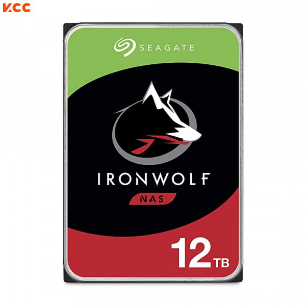 Ổ cứng HDD Seagate IronWolf 12TB 3.5 inch, 7200RPM ,SATA3, 256MB Cache (ST12000VN0008)