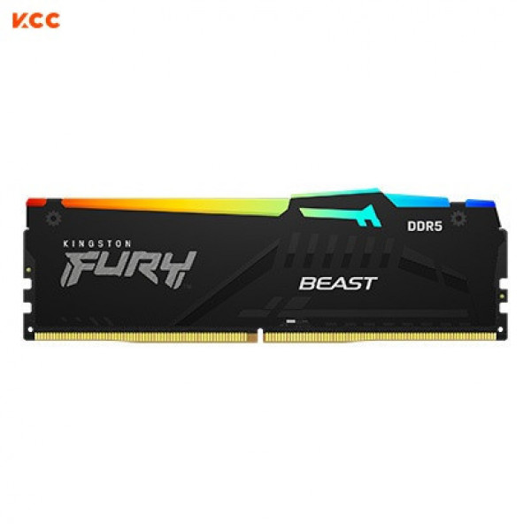 Ram Kingston FURY Beast RGB (KF556C36BBEA-8) 8GB (1x8GB) C36 5600MHz DDR5