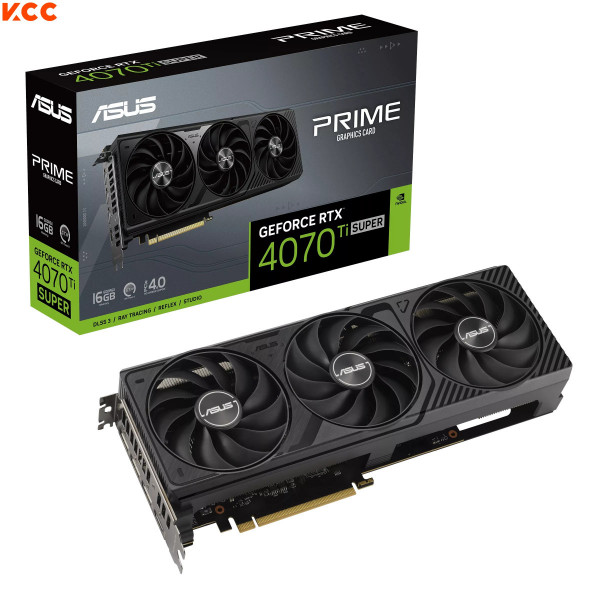 VGA Asus Prime GeForce RTX 4070 Ti SUPER 16GB GDDR6X