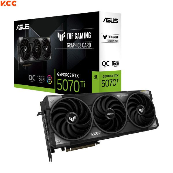 VGA Asus TUF Gaming GeForce RTX 5070 Ti 16GB GDDR7 OC Edition