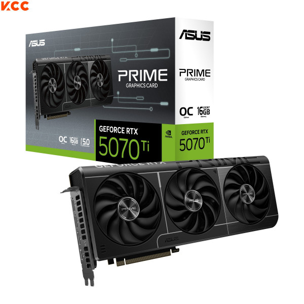 VGA Asus PRIME GeForce RTX 5070 Ti 16GB GDDR7 OC Edition