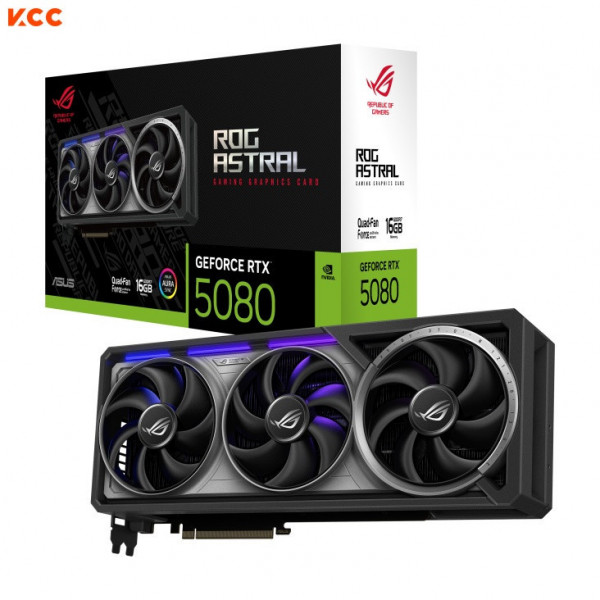 VGA Asus ROG Astral GeForce RTX 5080 16GB GDDR7