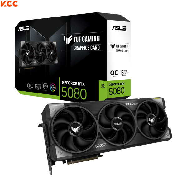 VGA Asus TUF Gaming GeForce RTX 5080 16GB GDDR7 OC Edition