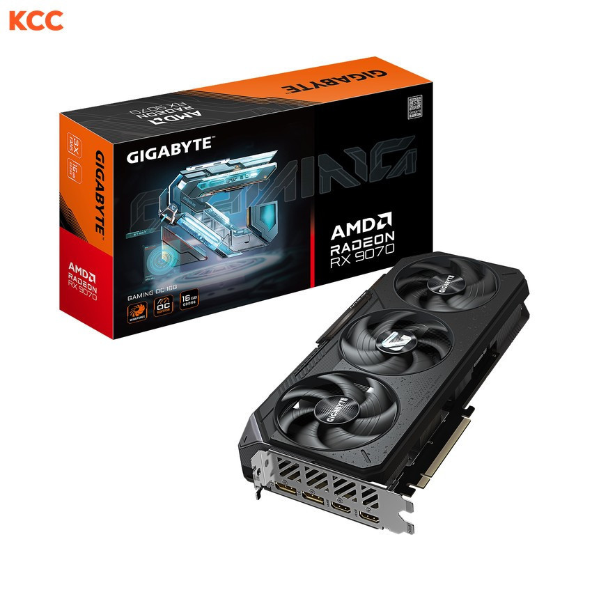 VGA Gigabyte Radeon RX 9070 GAMING OC (GV-R9070GAMING OC-16GD)