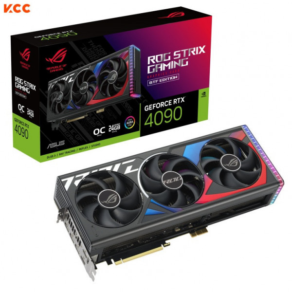 VGA Asus ROG Strix GeForce RTX 4090 BTF OC Edition 24GB GDDR6X