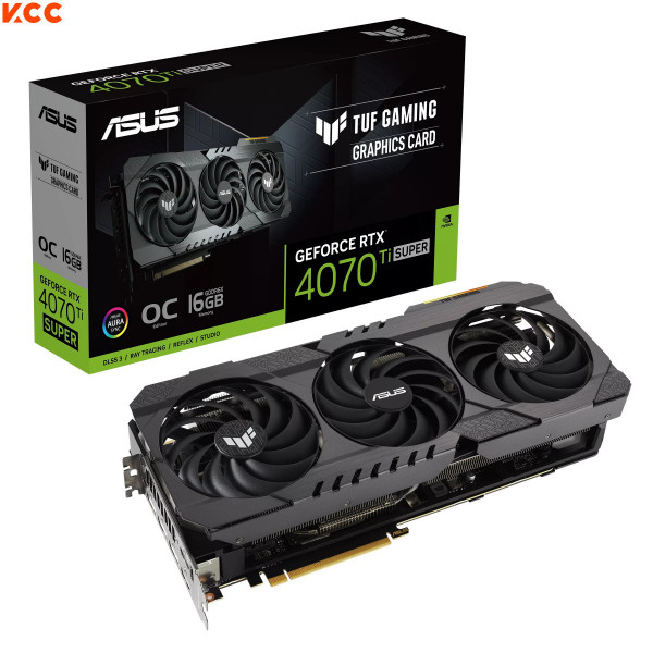 VGA Asus TUF Gaming GeForce RTX 4070 Ti SUPER 16GB GDDR6X OG OC