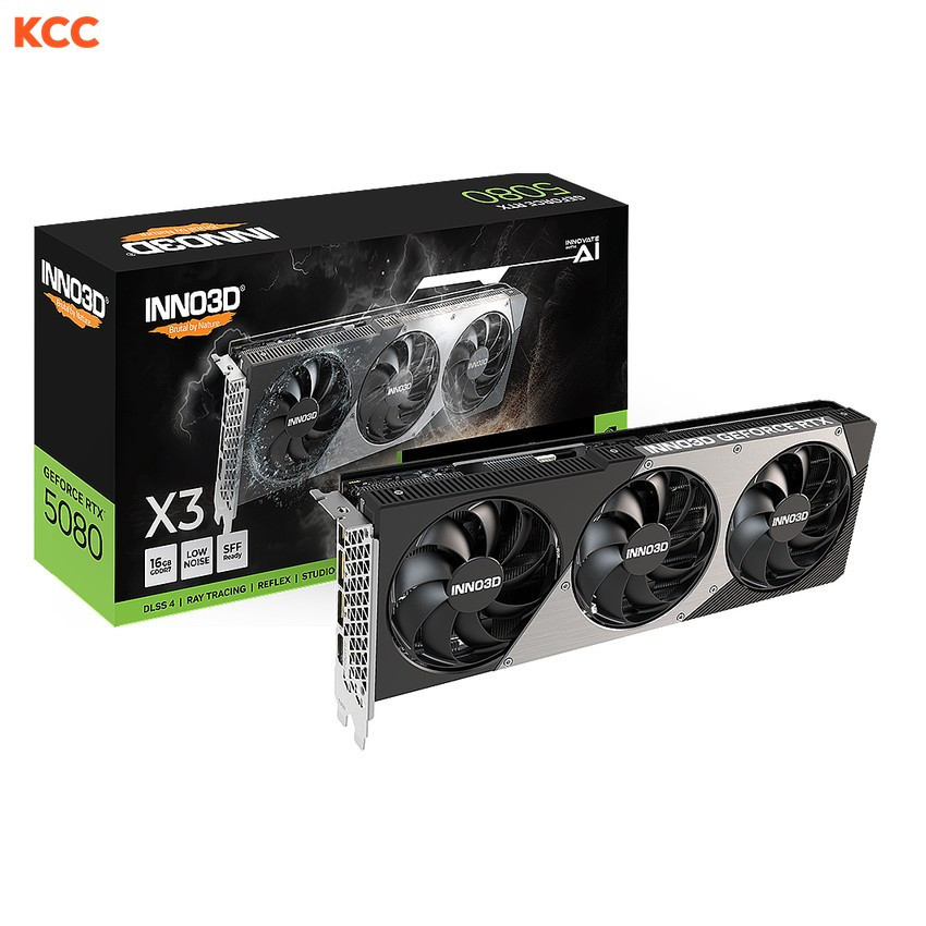 Card màn hình INNO3D GeForce RTX 5080 X3 (N50803-16D7-176068N)