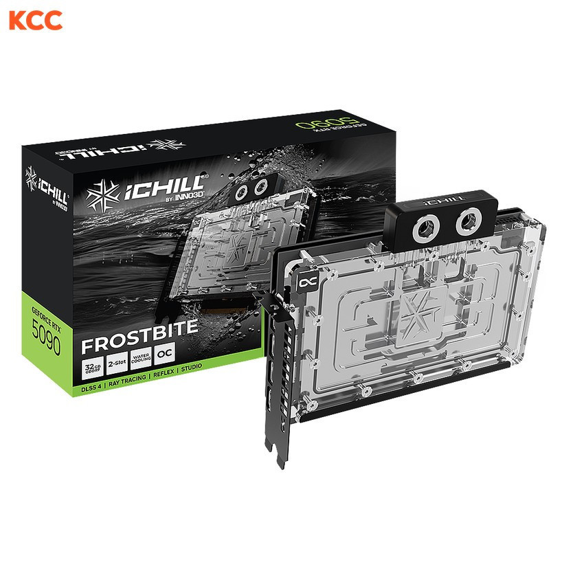 Card màn hình INNO3D GeForce RTX 5090 iCHILL FROSTBITE (C50903-32D7X-1759FB)