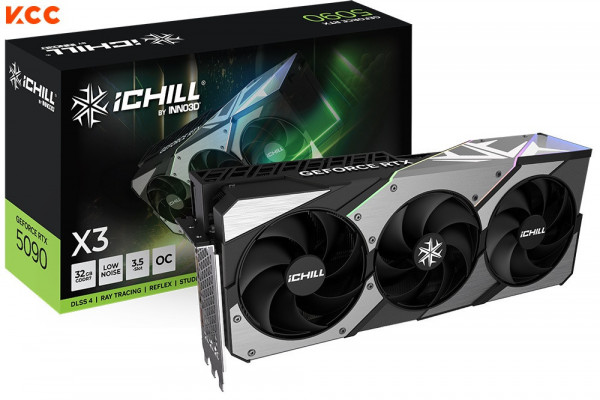 Card màn hình INNO3D GeForce RTX 5090 iCHILL X3 (C50903-32D7X-175967H)