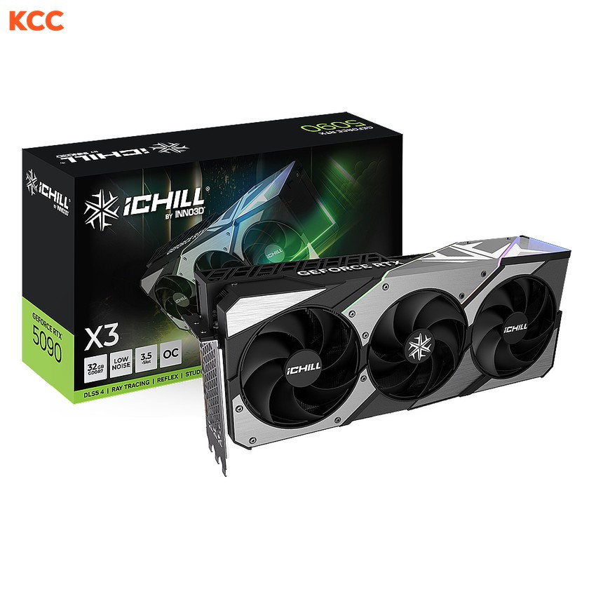 Card màn hình INNO3D GeForce RTX 5090 iCHILL X3 (C50903-32D7X-175967H)