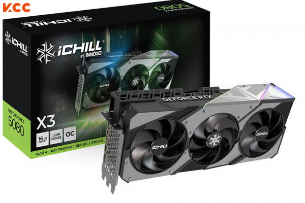 VGA INNO3D GeForce RTX 5080 iCHILL X3 16GB GDDR7