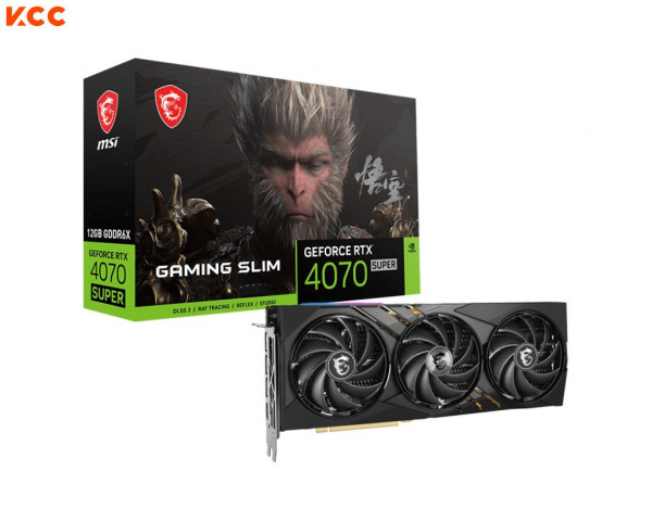 VGA MSI GeForce RTX 4070 SUPER GAMING SLIM WUKONG EDITION