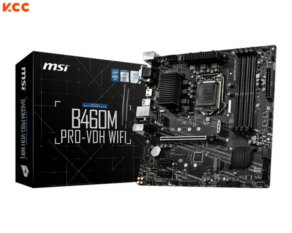 Mainboard MSI B460M PRO-VDH WIFI (Intel B460, Socket 1200, m-ATX, 2 khe RAM DDR4) (2nd)