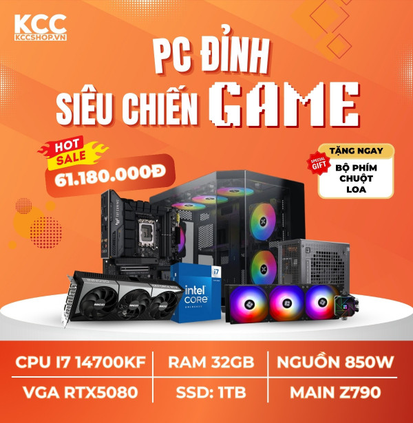 PC KCC Intel i7-14700KF / VGA RTX 5080