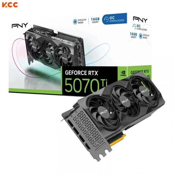 VGA PNY GeForce RTX 5070 Ti OC Triple Fan