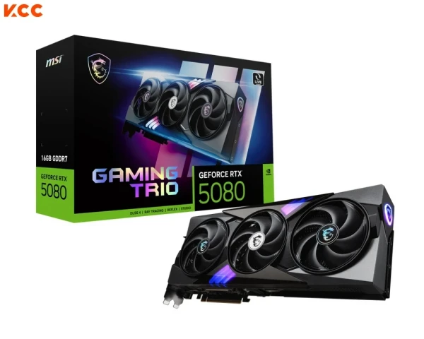 Card màn hình MSI GeForce RTX 5080 16G GAMING TRIO