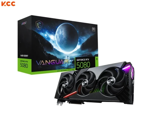 Card màn hình MSI GeForce RTX 5080 16G VANGUARD OC