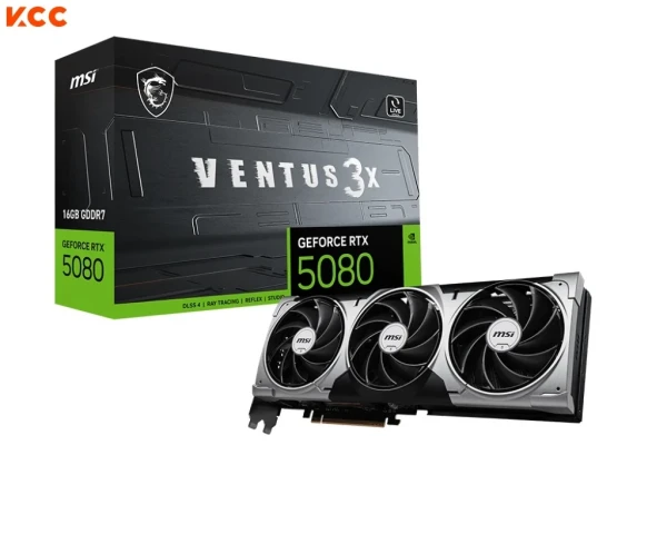 Card màn hình MSI GeForce RTX 5080 16G VENTUS 3X