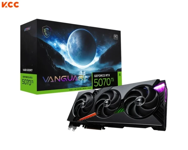 Card màn hình MSI GeForce RTX 5070 Ti 16G VANGUARD OC